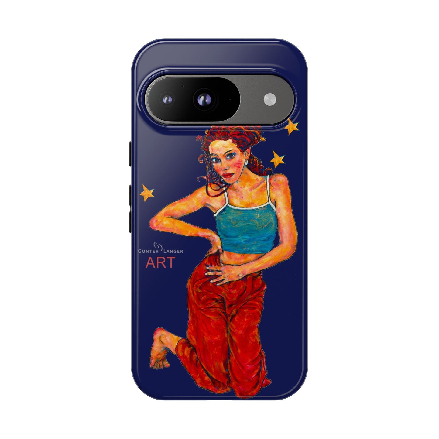 Tough Cases - Google Pixel - Samsung Galaxy - Motiv: Lea, Sternenhimmel