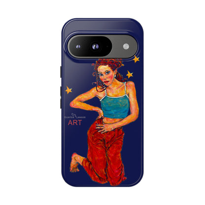 Tough Cases - Google Pixel - Samsung Galaxy - Motiv: Lea, Sternenhimmel