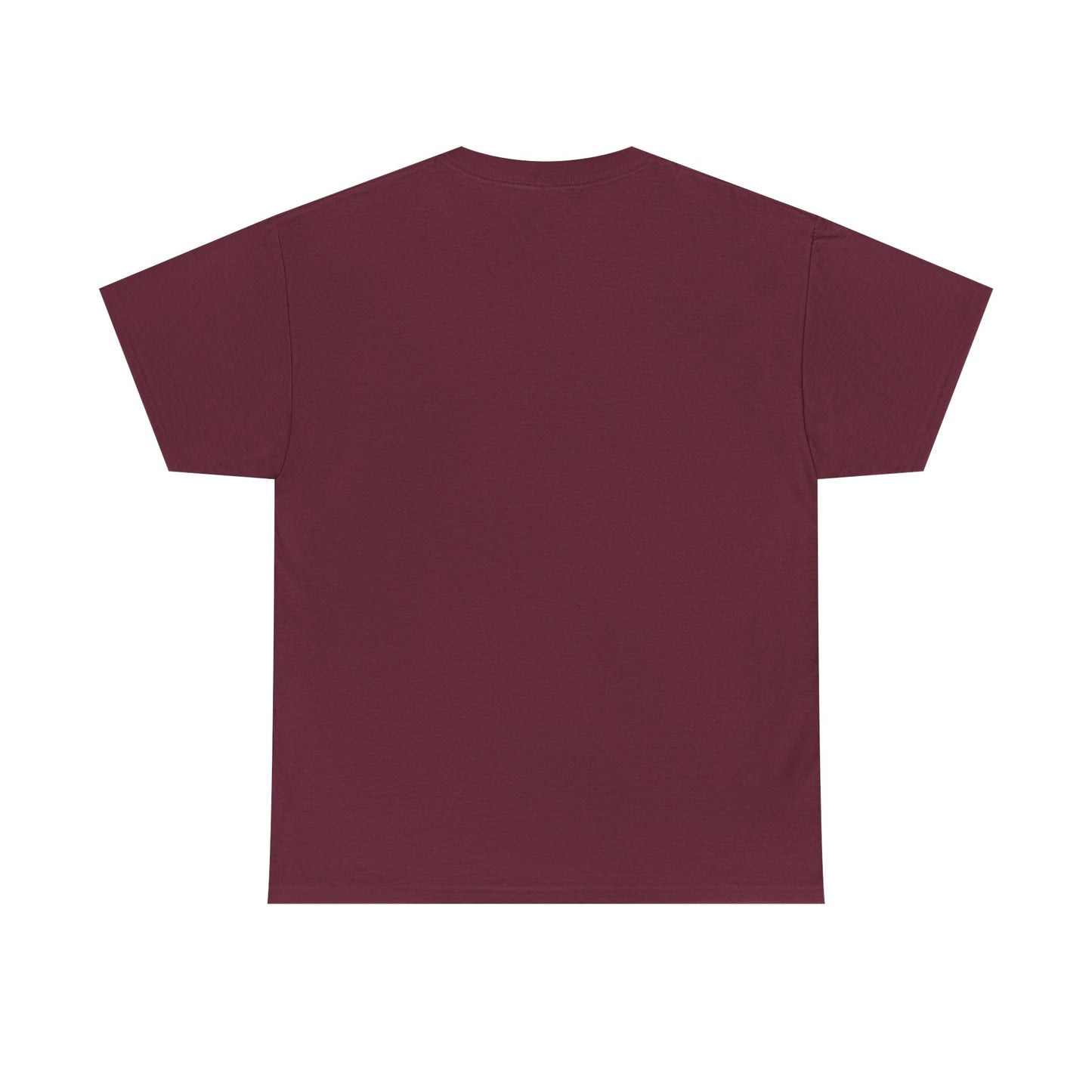 Unisex Heavy Cotton Tee - Motiv: Weihnachtsmann, H 13 cm