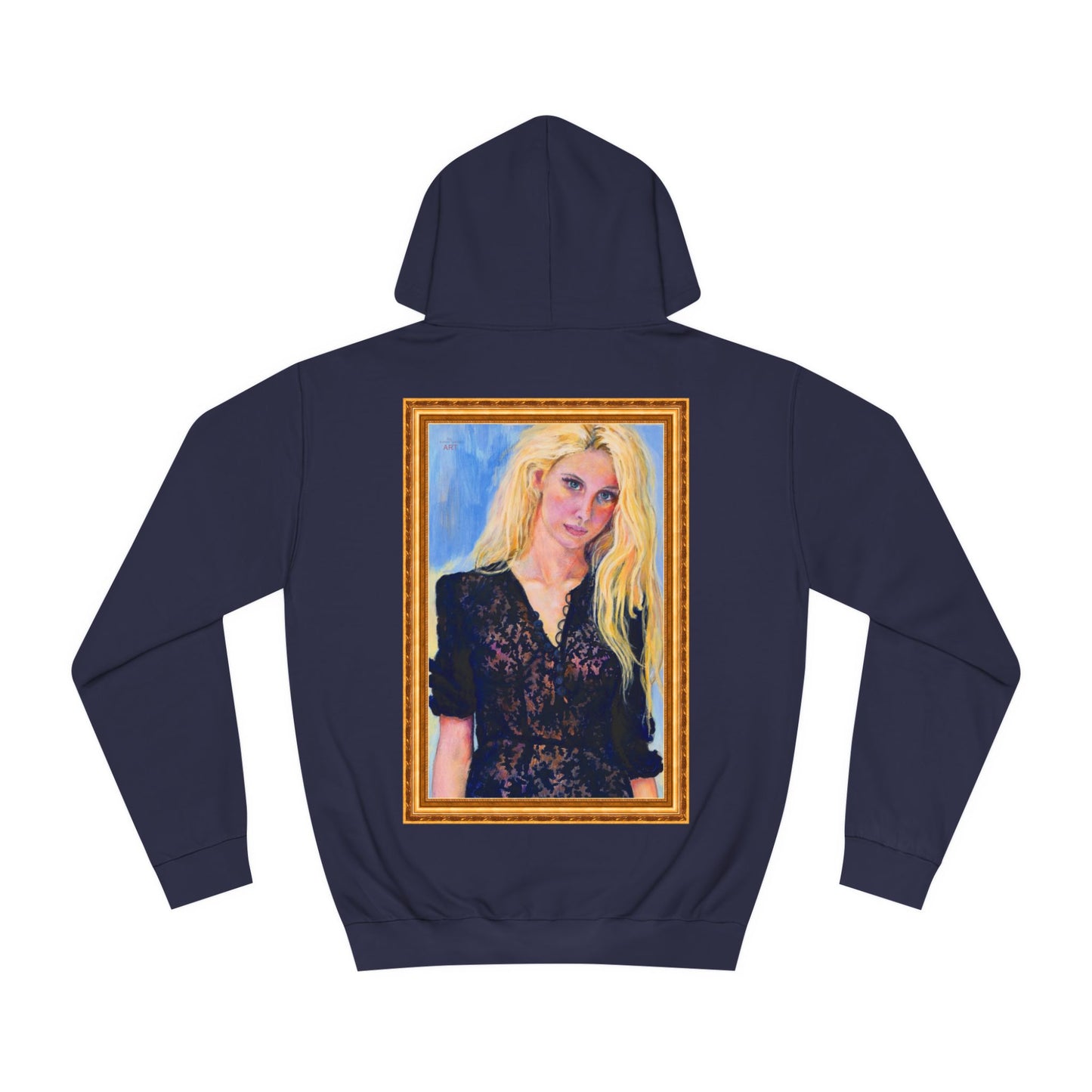 Unisex College Hoodie -  Motiv: Frontseite Logo & Rückseite  Aljona