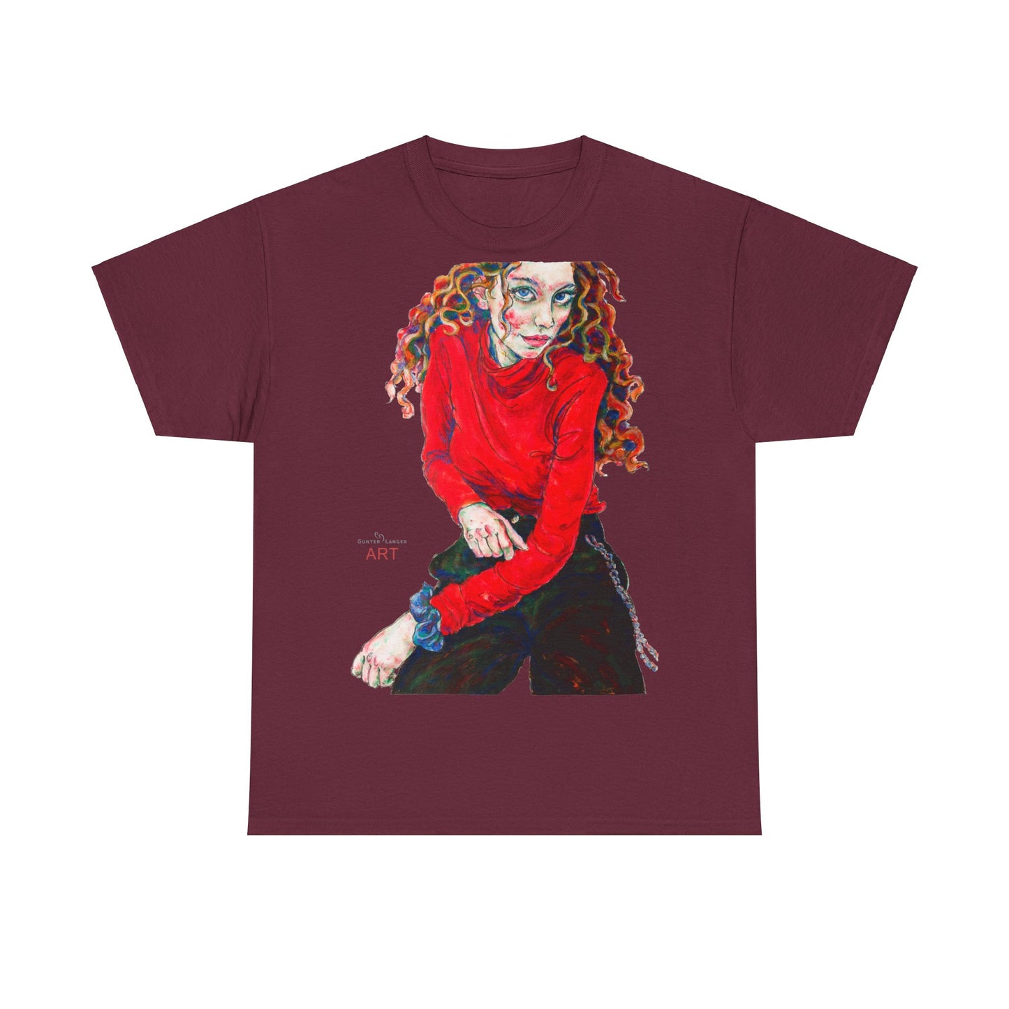 Unisex Heavy Cotton Tee - Motiv: Front Franciska