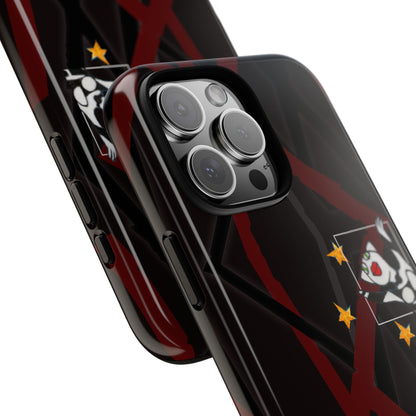 Tough Cases - iPhone - Motiv:  "Miau" klein H 8 cm, Sternenhimmel, Mikado3