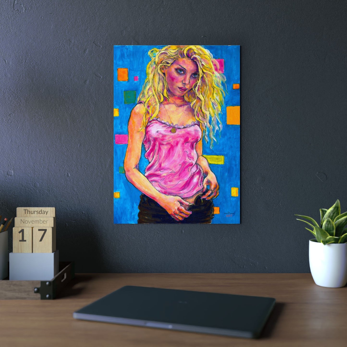 Aluminum Composite Panels - Motiv: "Maria"  H bis 59cm