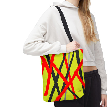 Tote Bag (AOP) - Motiv: Mikado, Hellgrün