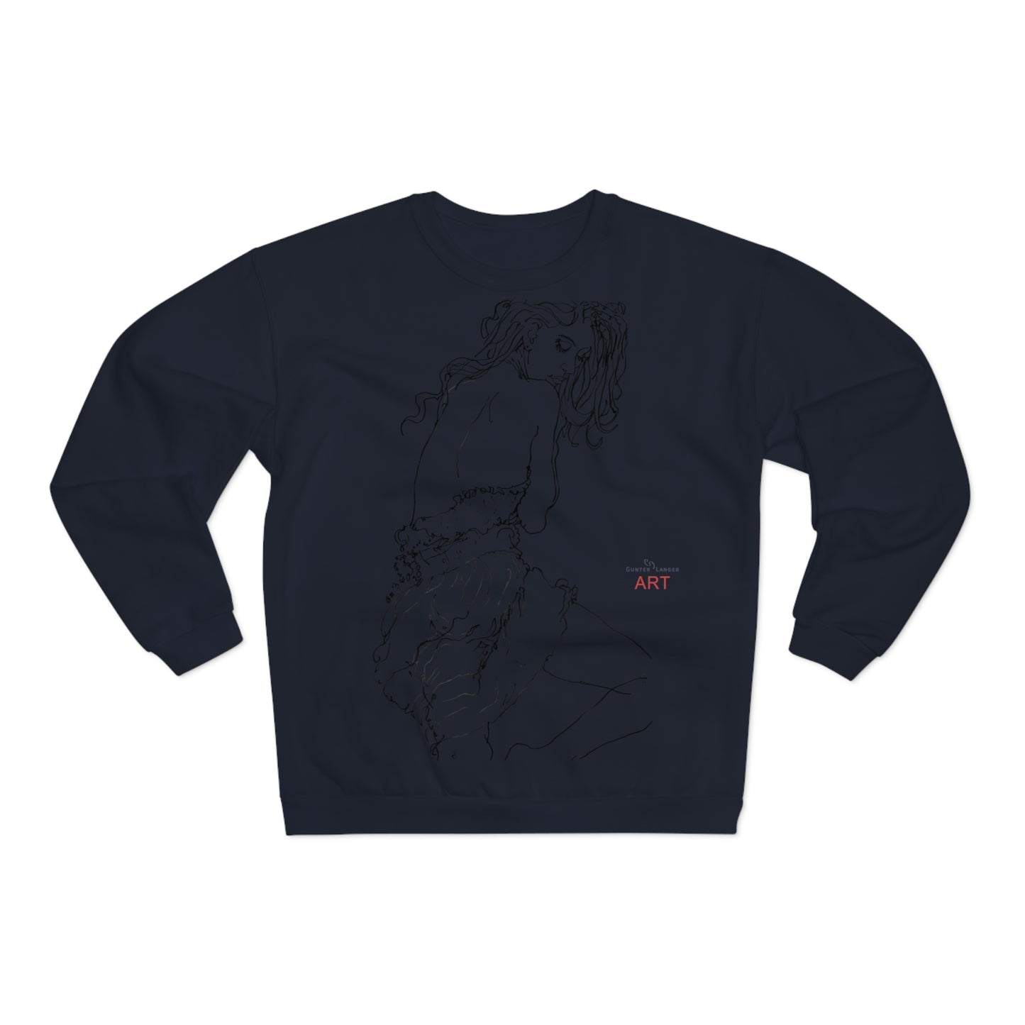 Unisex Crew Neck Sweatshirt (EU) - Motiv: Giselle & Giselle