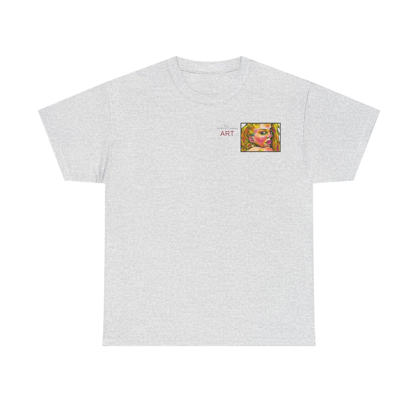 Unisex Heavy Cotton Tee - Motiv: Romina, H 7 cm