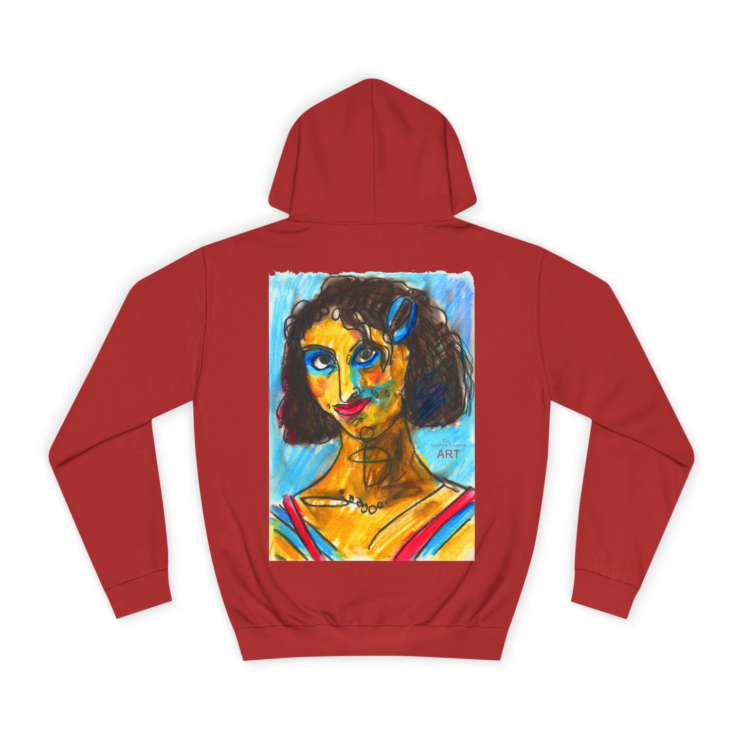 Unisex College Hoodie - Motiv: Augen & Frechdax