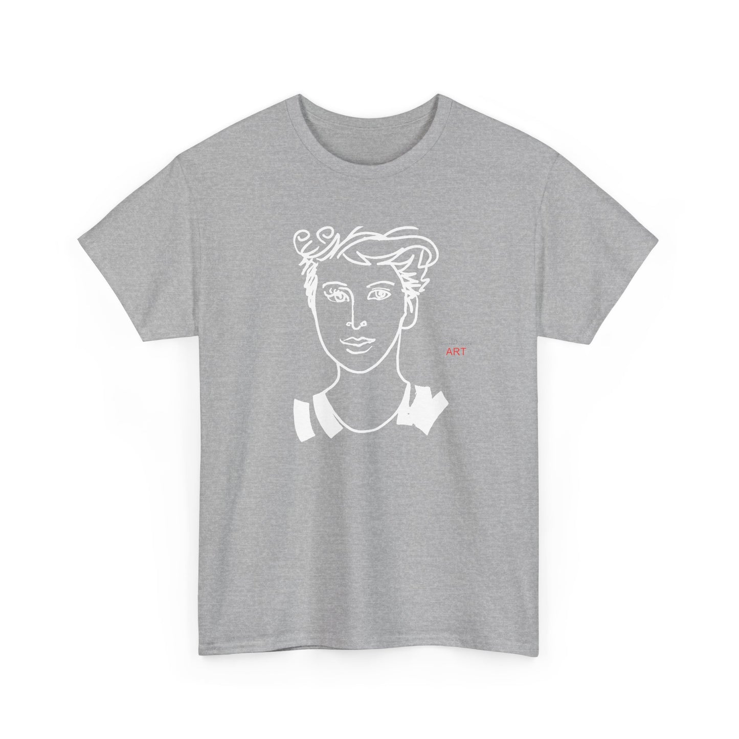 Unisex Heavy Cotton Tee - Motiv: Lars Front