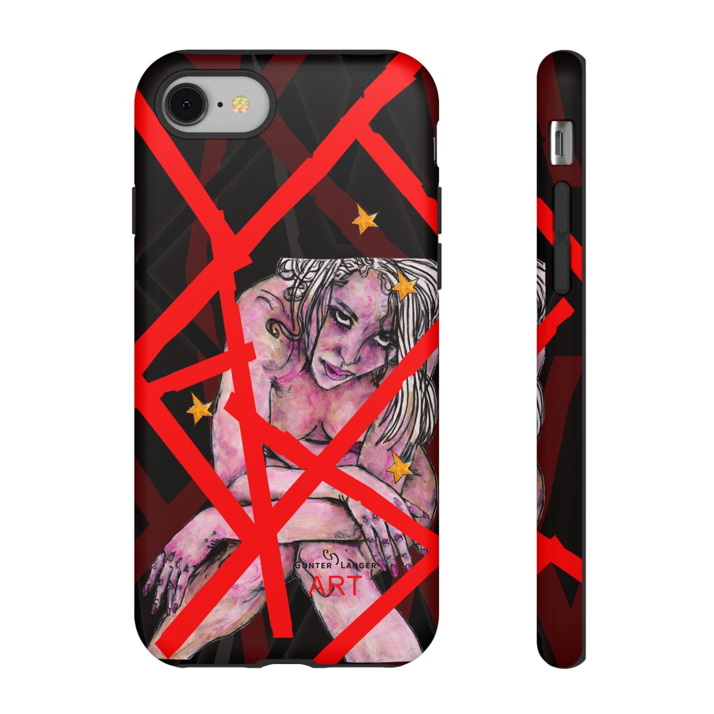 Tough Cases - iPhone - Motiv: Stella, Mikado