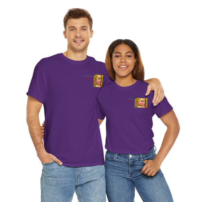 Unisex Heavy Cotton Tee - Motiv: Romina, H 7 cm