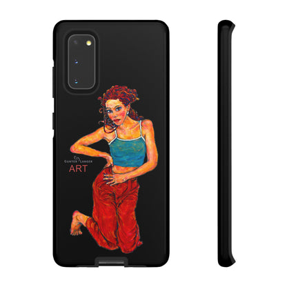 Tough Cases - Google Pixel - Samsung Galaxy - Motiv: Lea, Schwarz