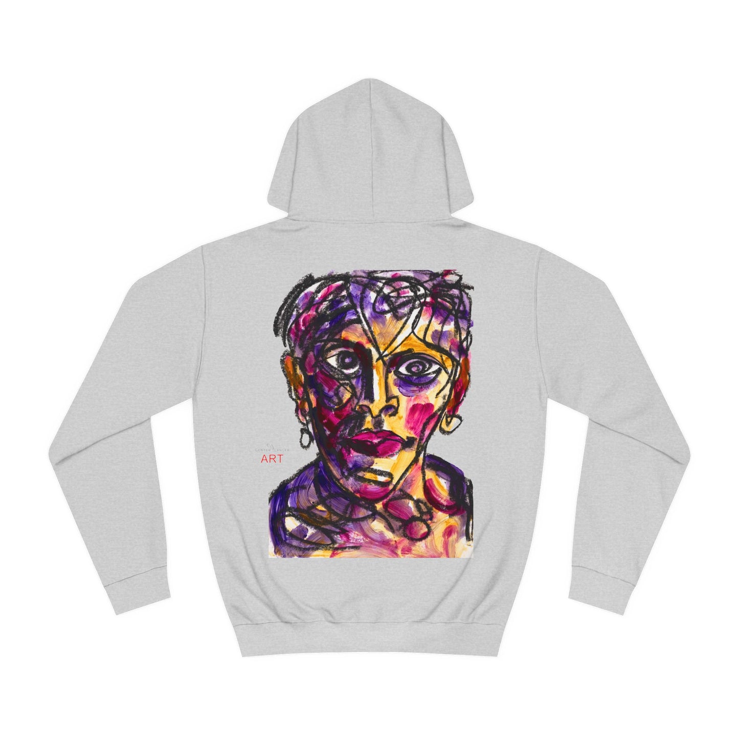 Unisex College Hoodie - Motiv: Front Auge & Rückseite Robert