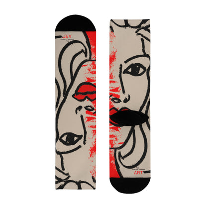Sublimation Crew Socks (EU) - Motiv: Louisa