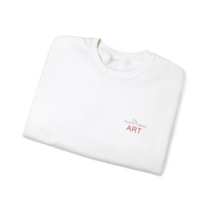Unisex Heavy Blend™ Crewneck Sweatshirt - Motiv: Front Logo & Rückseite Pauline
