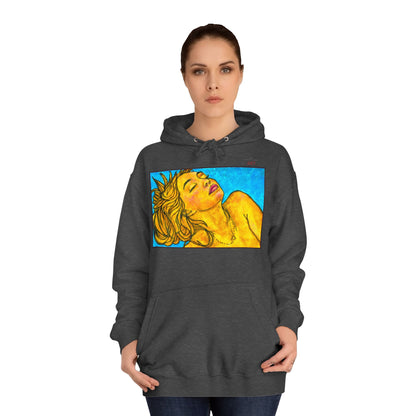 Unisex College Hoodie - Motiv: Front Fine, H 24,0 cm