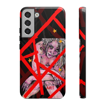 Tough Cases - Google Pixel - Samsung Galaxy - Motiv: Stella, Mikado
