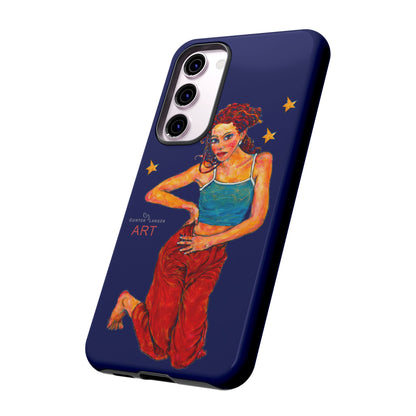 Tough Cases - Google Pixel - Samsung Galaxy - Motiv: Lea, Sternenhimmel