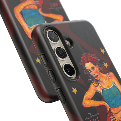 Tough Cases - Google Pixel - Samsung Galaxy - Motiv: Lea, Sternenhimmel, Mikado3