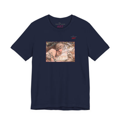 Jersey Short Sleeve Tee - Motiv: Front Antonia, H 15,73 cm