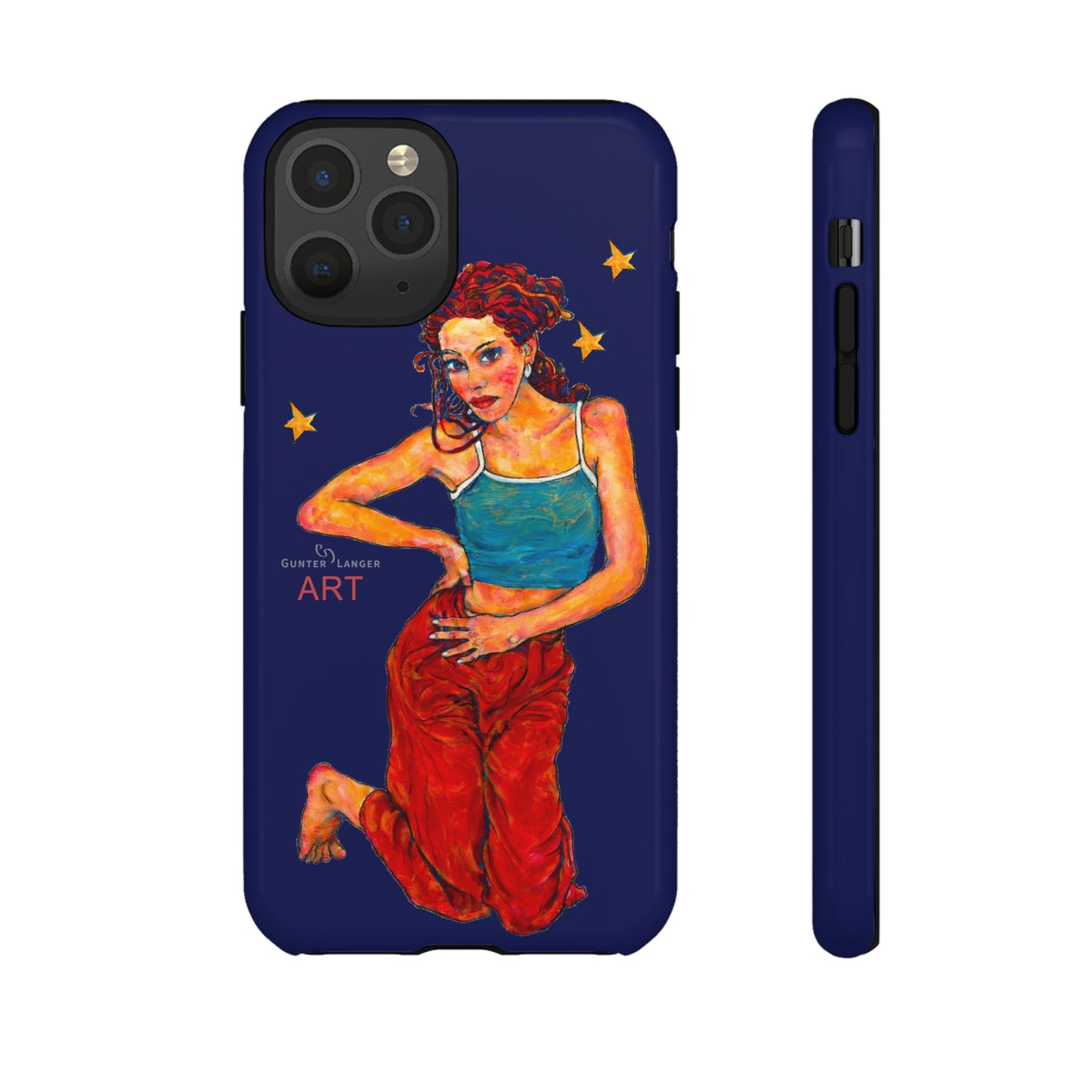 Tough Cases - iPhone - Motiv: Lea, Sternenhimmel