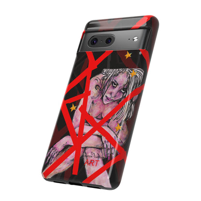 Tough Cases - Google Pixel - Samsung Galaxy - Motiv: Stella, Mikado