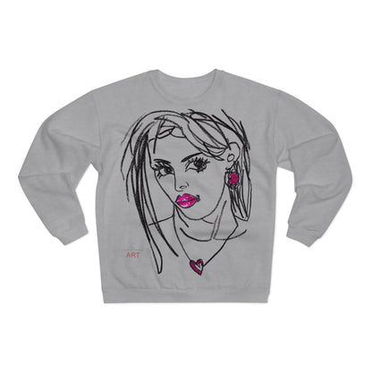 Unisex Crew Neck Sweatshirt (EU) - Motiv Front Raja, H 49 cm