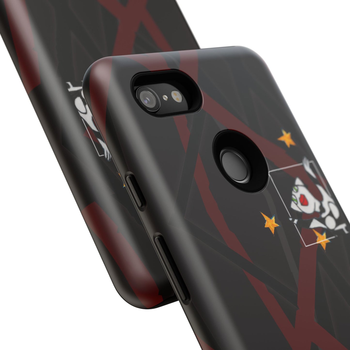 Tough Cases - Google Pixel - Samsung Galaxy - Motiv:  "Miau" klein H 8 cm, Sternenhimmel, Mikado3