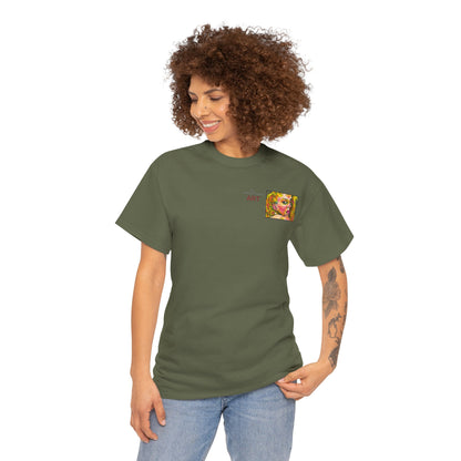 Unisex Heavy Cotton Tee - Motiv: Romina, H 7 cm