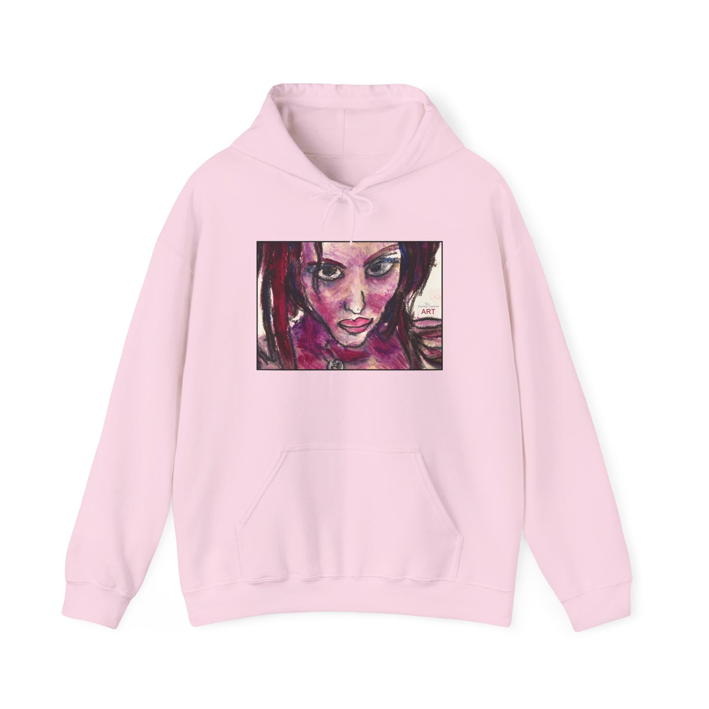 Unisex Heavy Blend™ Hooded Sweatshirt - Motiv Frontseite "Lola", H 19 cm