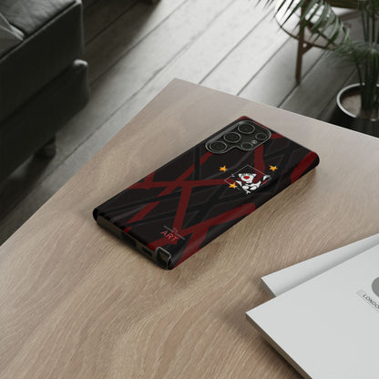 Tough Cases - Google Pixel - Samsung Galaxy - Motiv:  "Miau" klein H 8 cm, Sternenhimmel, Mikado3