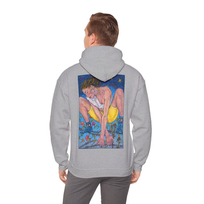 Unisex Heavy Blend™ Hooded Sweatshirt - Motiv: Rückseite "Alva", H43 cm