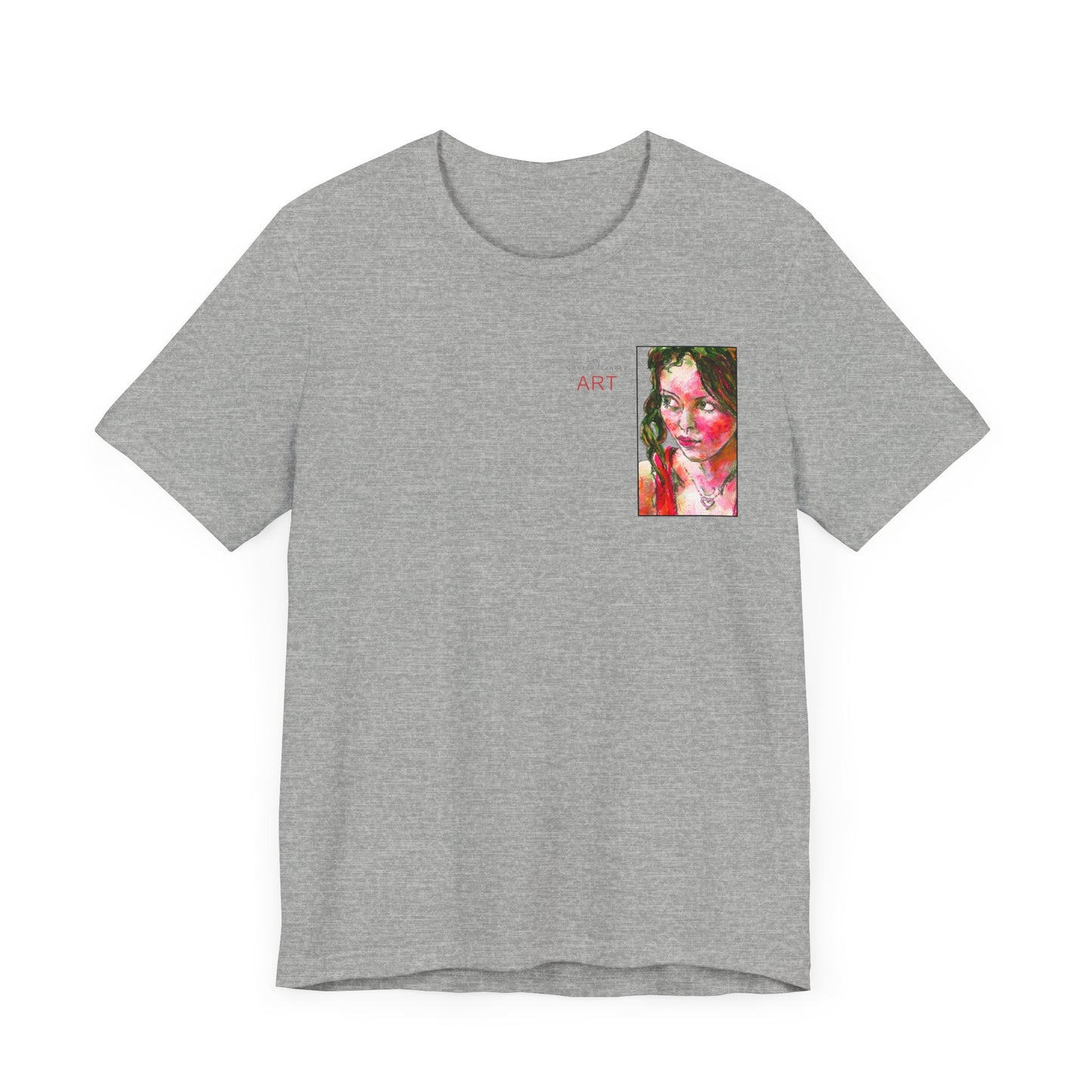 Unisex Jersey Short Sleeve Tee - Motiv: Front Alea (Ausschnitt) & Rückseite  Alea