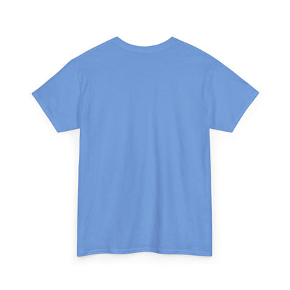 Unisex Heavy Cotton Tee - Motiv: Front, Lea, H 13cm, Neck Label