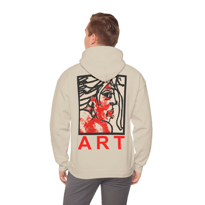 Unisex Heavy Blend™ Hooded Sweatshirt - Motiv: Rückseite "Ria", H43 cm