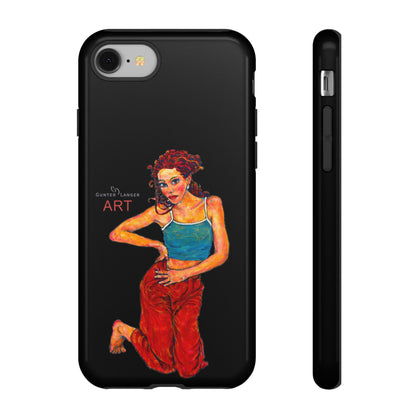 Tough Cases - iPhone - Motiv: Lea, Schwarz