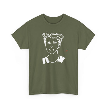 Unisex Heavy Cotton Tee - Motiv: Lars Front