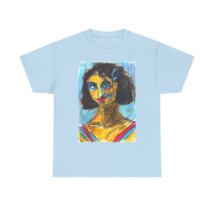Unisex Heavy Cotton Tee - Motiv: Front Frechdax