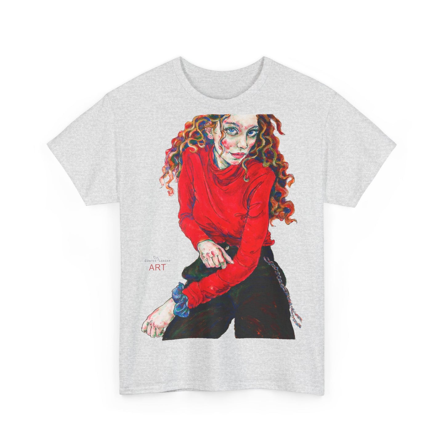Unisex Heavy Cotton Tee - Motiv: Front Franciska