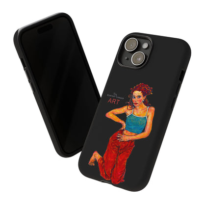 Tough Cases - iPhone - Motiv: Lea, Schwarz