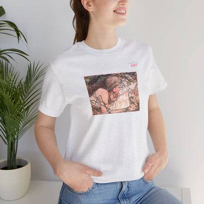 Jersey Short Sleeve Tee - Motiv: Front Antonia, H 15,73 cm