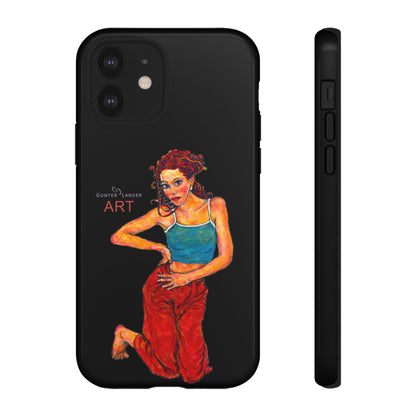 Tough Cases - iPhone - Motiv: Lea, Schwarz