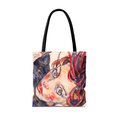 Tote Bag (AOP)- Motiv: Alexa, A01
