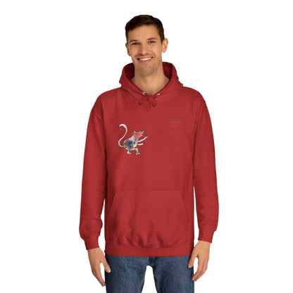 Unisex College Hoodie - Motiv: Ratte & Karambolage