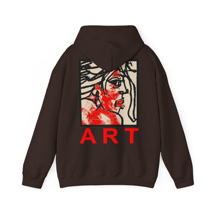 Unisex Heavy Blend™ Hooded Sweatshirt - Motiv: Rückseite "Ria", H43 cm