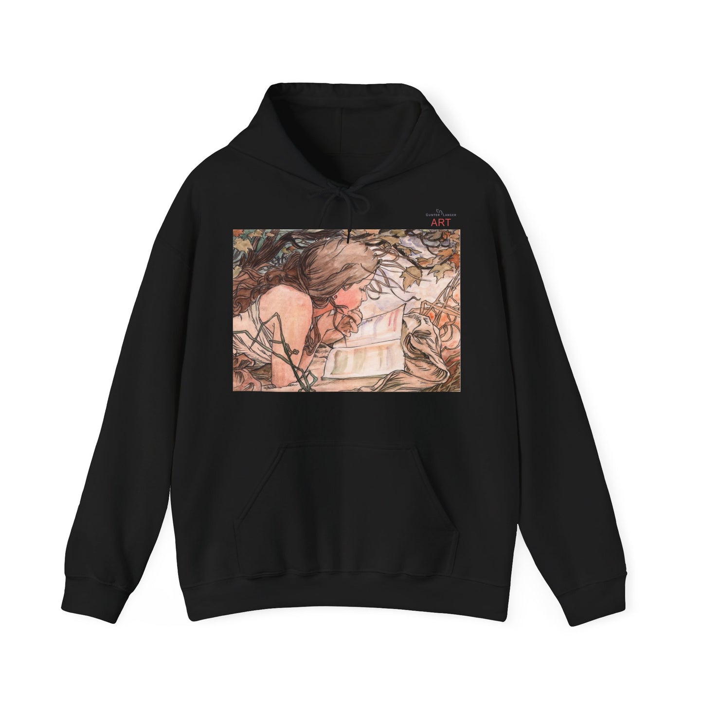 Unisex Heavy Blend™ Hooded Sweatshirt - Motiv:  Front Antonia
