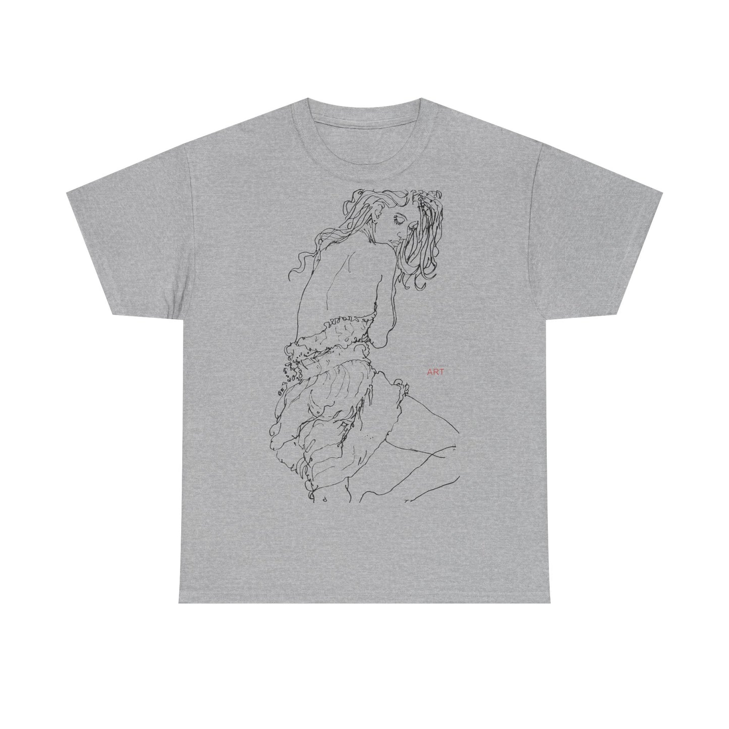 Unisex Heavy Cotton Tee - Motiv: Front Giselle