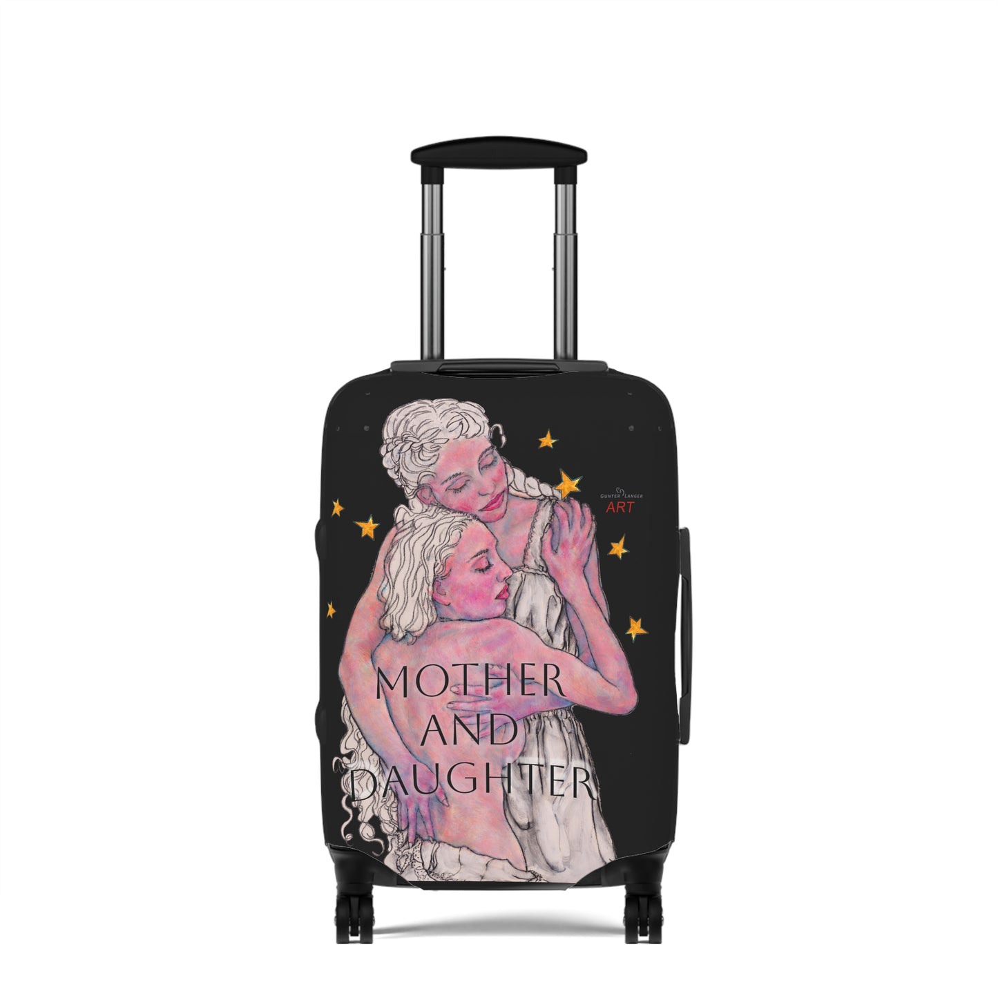 Luggage Cover - Mutter und Tochter - Motiv: Zuflucht, Sterne