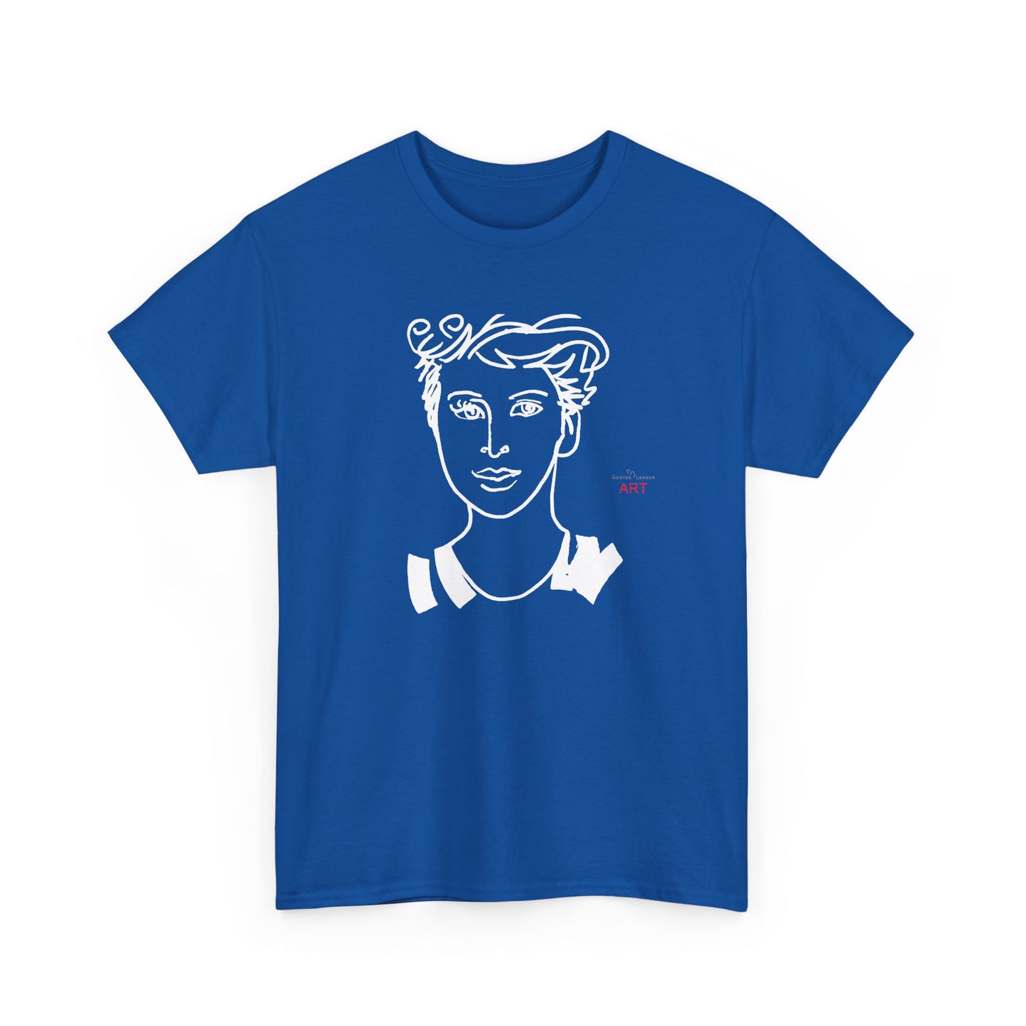 Unisex Heavy Cotton Tee - Motiv: Lars Front