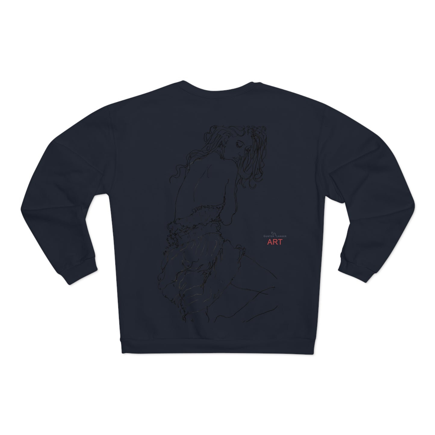 Unisex Crew Neck Sweatshirt (EU) - Motiv: Giselle & Giselle