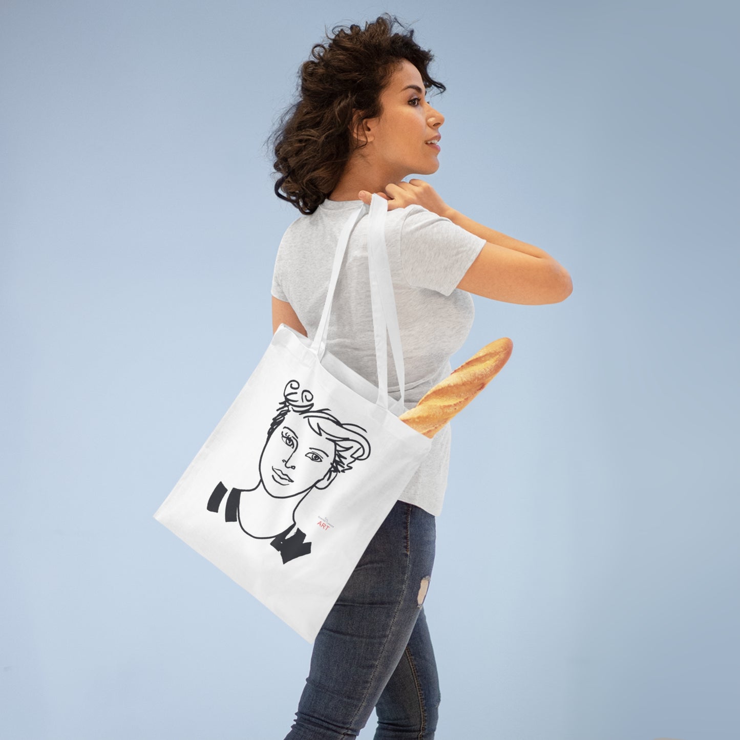 Tote Bag - Motiv: Lars, einseitig bedruckt, H30,5 cm